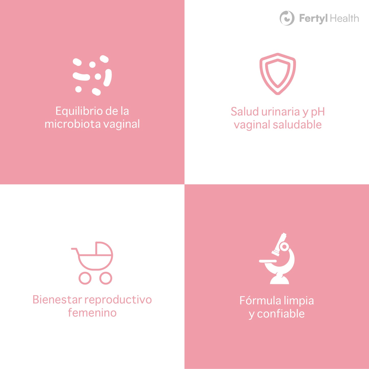 Fertyl Health Flore Advanced Vaginal Urinary and Fertility Flora 120 cápsulas