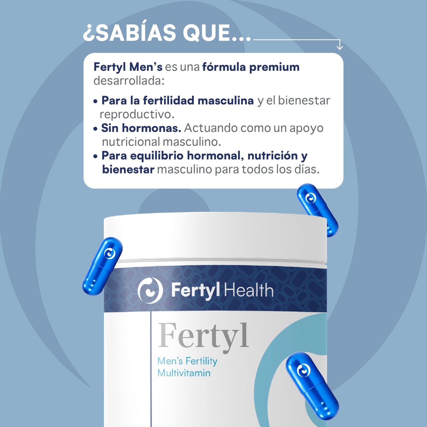 Fertyl Health Fertyl Men’s Fertility Multivitamin 90 cápsulas